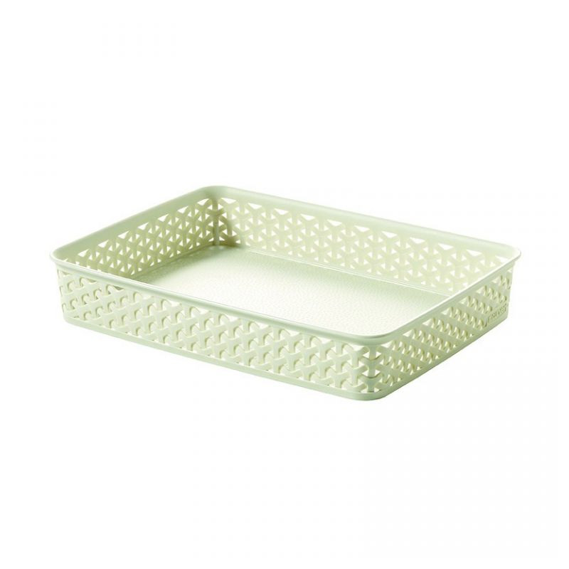 Polyratanový košíček MY STYLE A4 - krémový CURVER